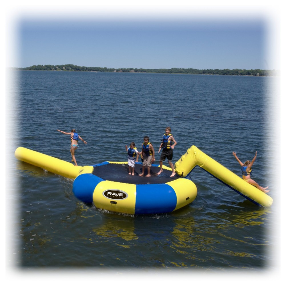 Rave Bongo 10 Foot Bounce Platform Water Park 2010