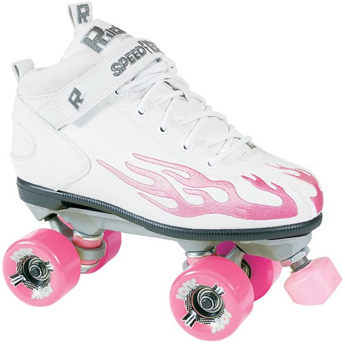 Rock Pink Flame Sonic Girls Speed Roller Skates