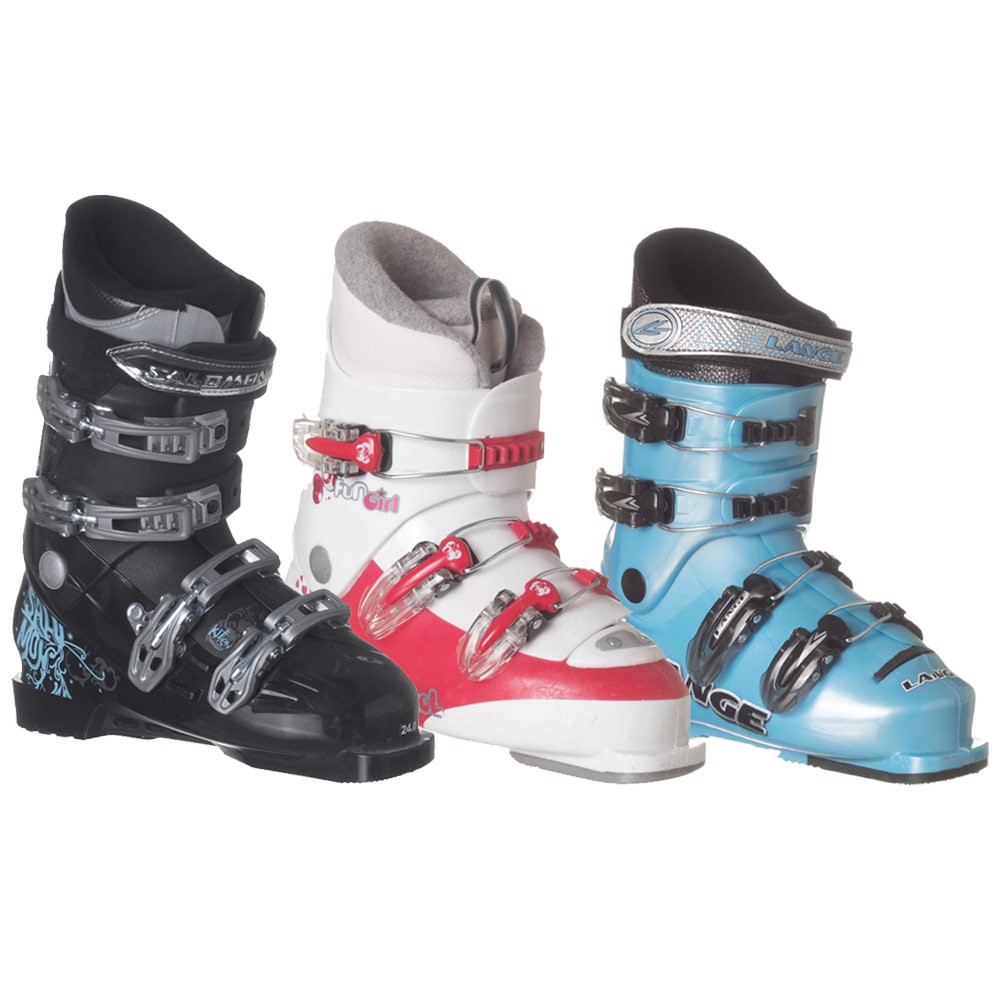 Used Front Entry Ski Boots - Girls
