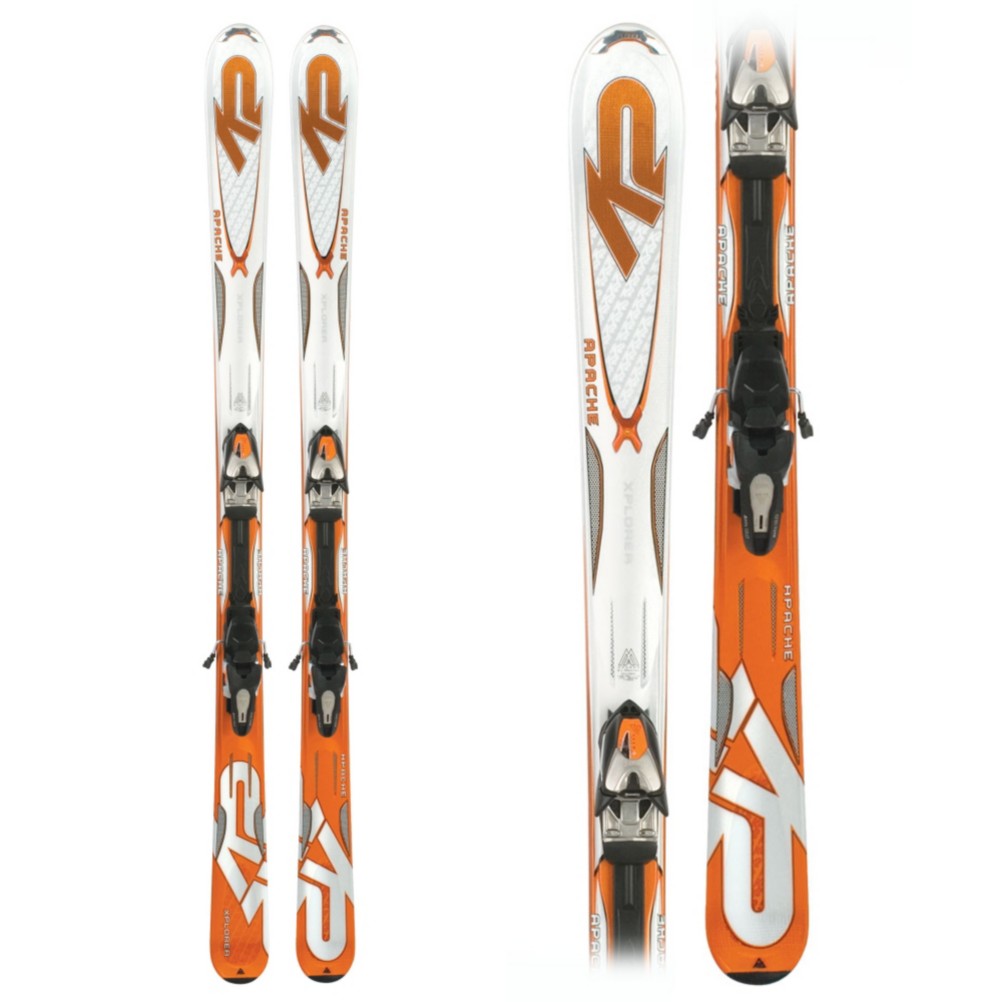 K2 Apache Xplorer Skis with MX 12.0 Bindings 2009