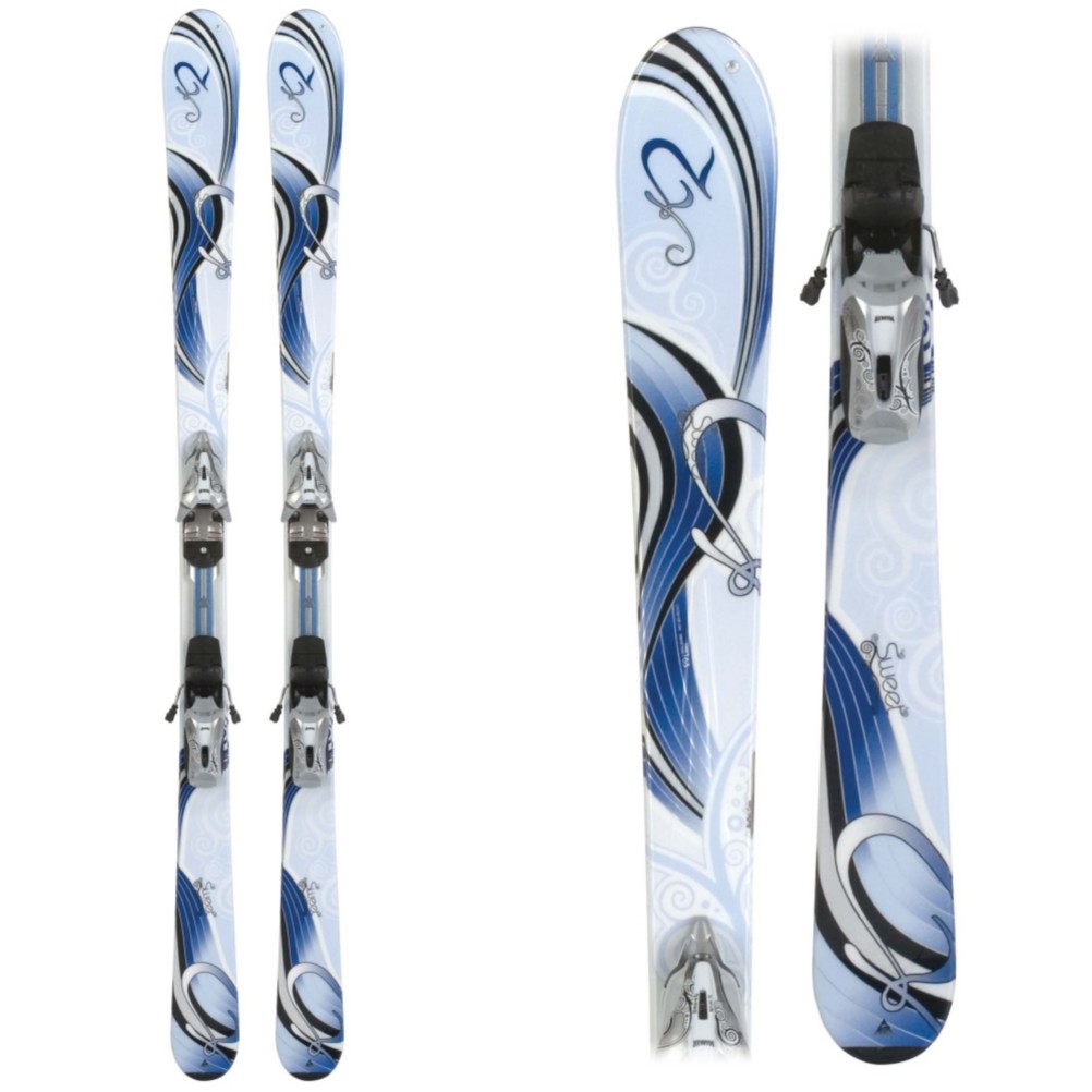 K2 Sweet Luv Womens Skis with M2 10.0 Bindings 2009