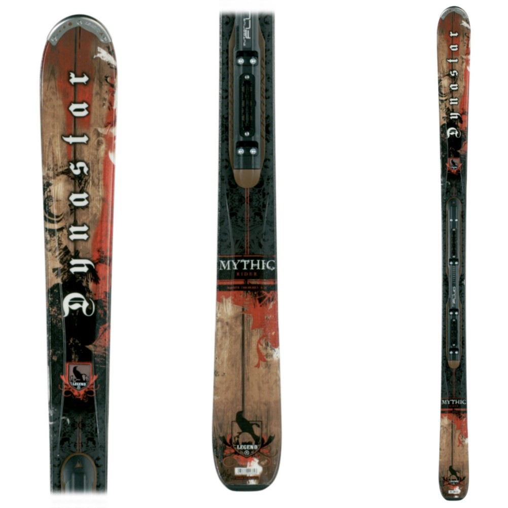 Dynastar Legend Mythic Rider Skis with PX12W Fluid Bindings 2009