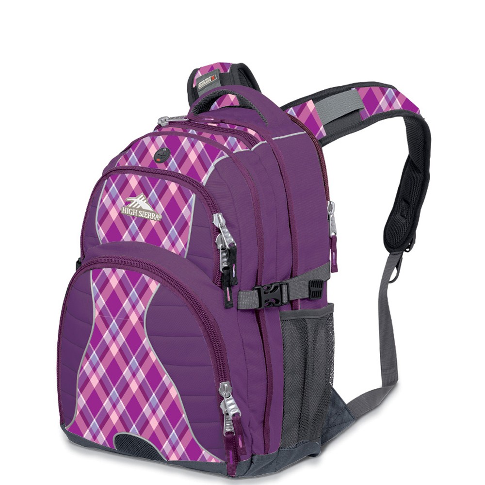 Amethyst-Purple Argyle-Charcoa
