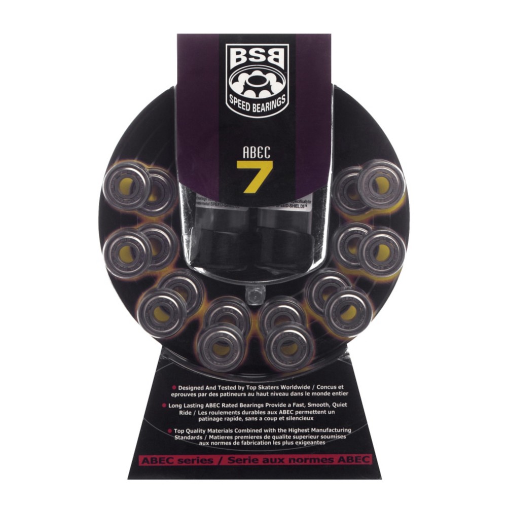 Boss 608 ABEC 7 Speed Bearings - 16 Pack 2009