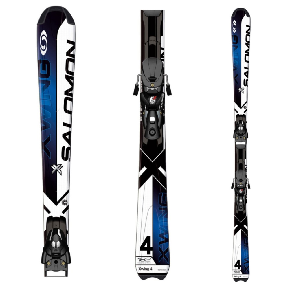 Salomon X-Wing 4 Skis with 610 Bindings 2009
