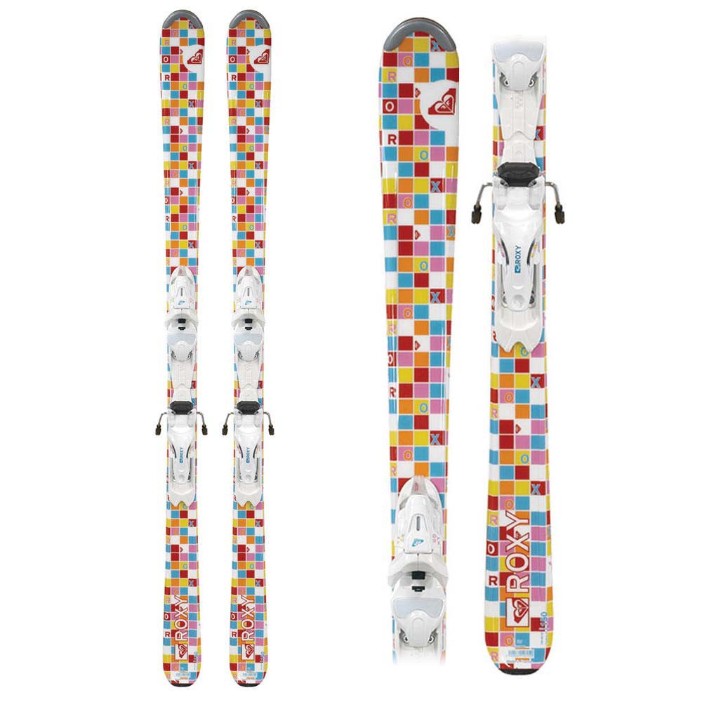 Roxy Girl Wonder Kids Skis with Int Girl Bindings 2009