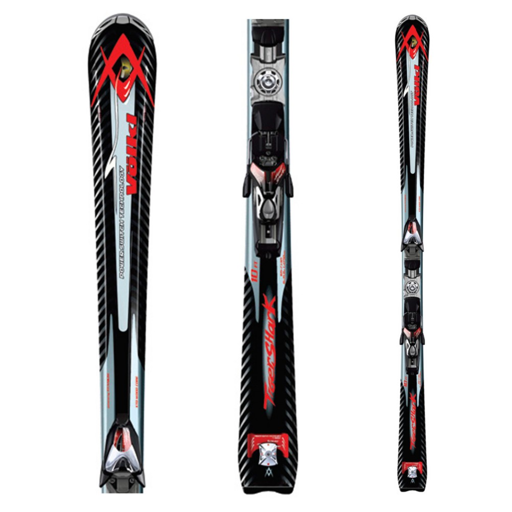Volkl Tigershark 10 Foot Power Switch Skis with iPT 12.0 Tigershark Bindings 2009
