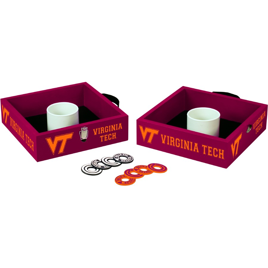 Fundex Games Ltd. College Licensed Virginia Tech Hokies Bulls-Eye Washers