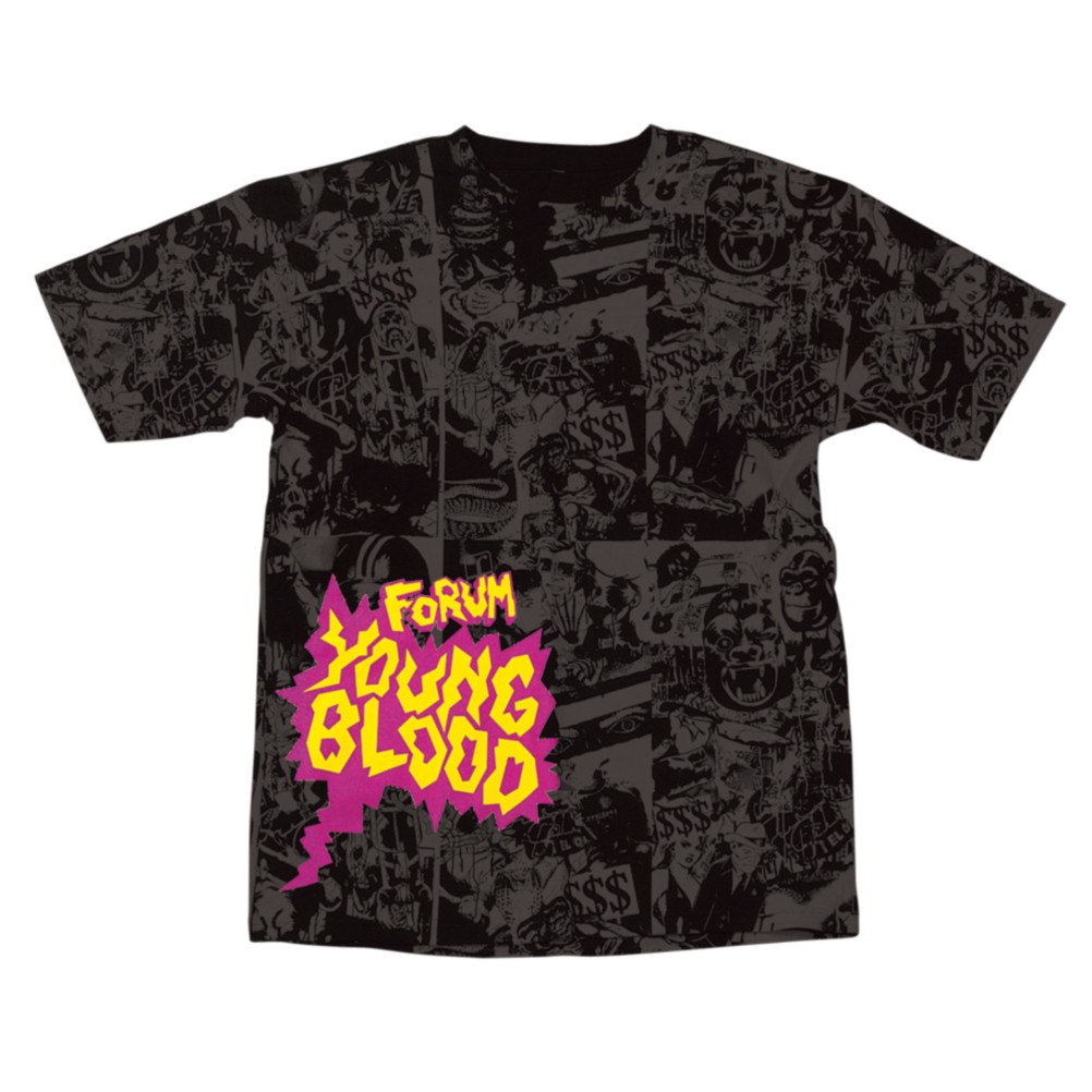 Forum YoungBlood All Over Premium T Shirt - Mens 2009