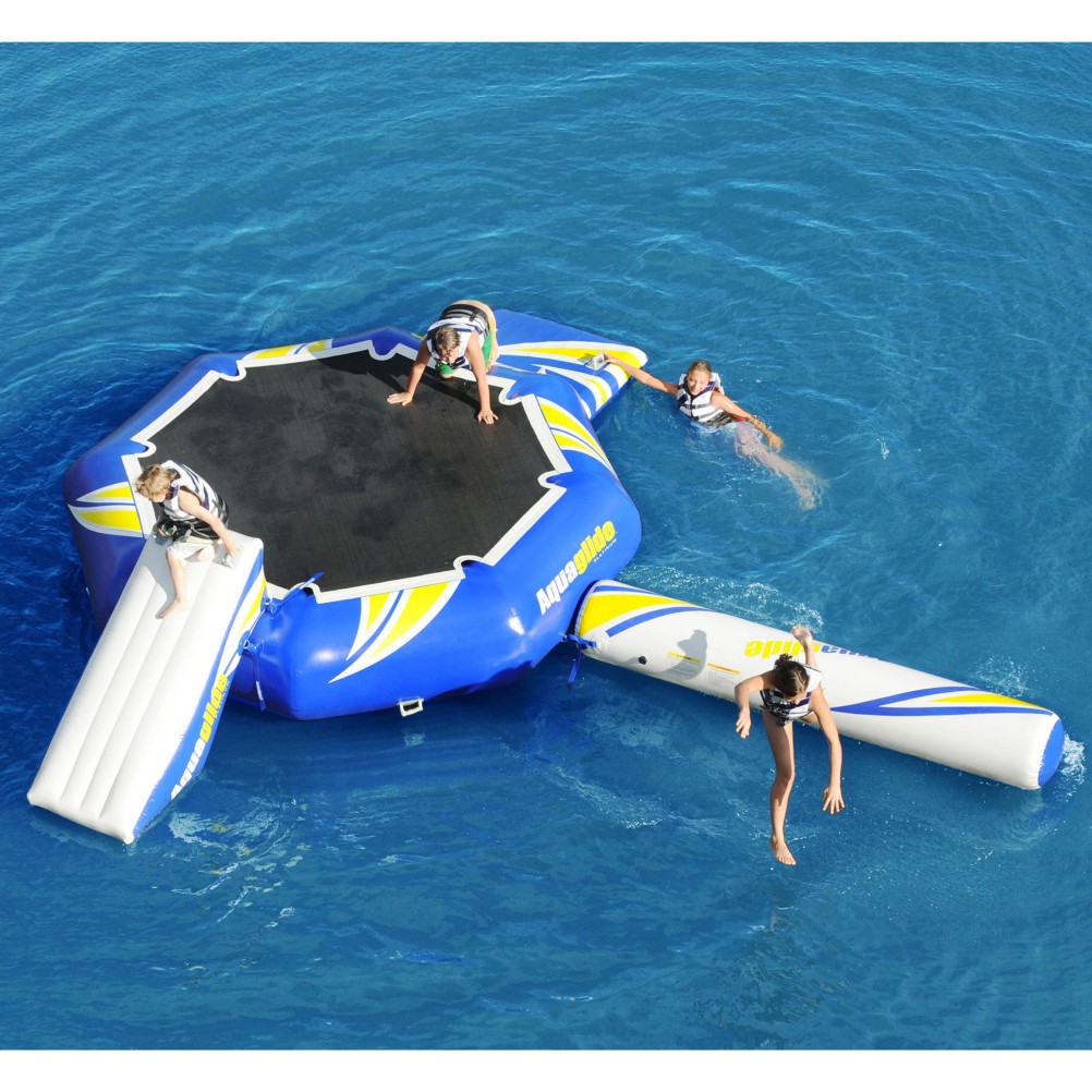 Aquaglide Platinum Rebound 12 Foot Bouncer Aquapark Set 2010