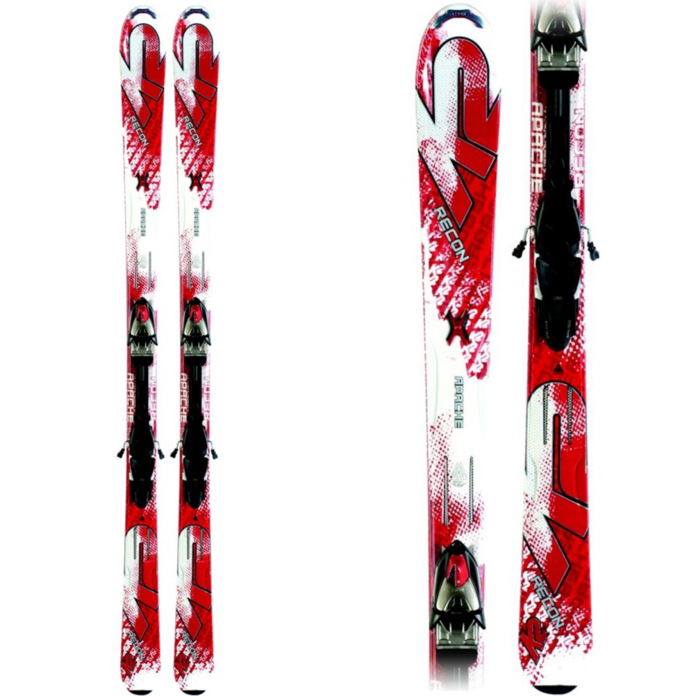 K2 Apache Recon Skis with MX 12.0 Bindings 2010