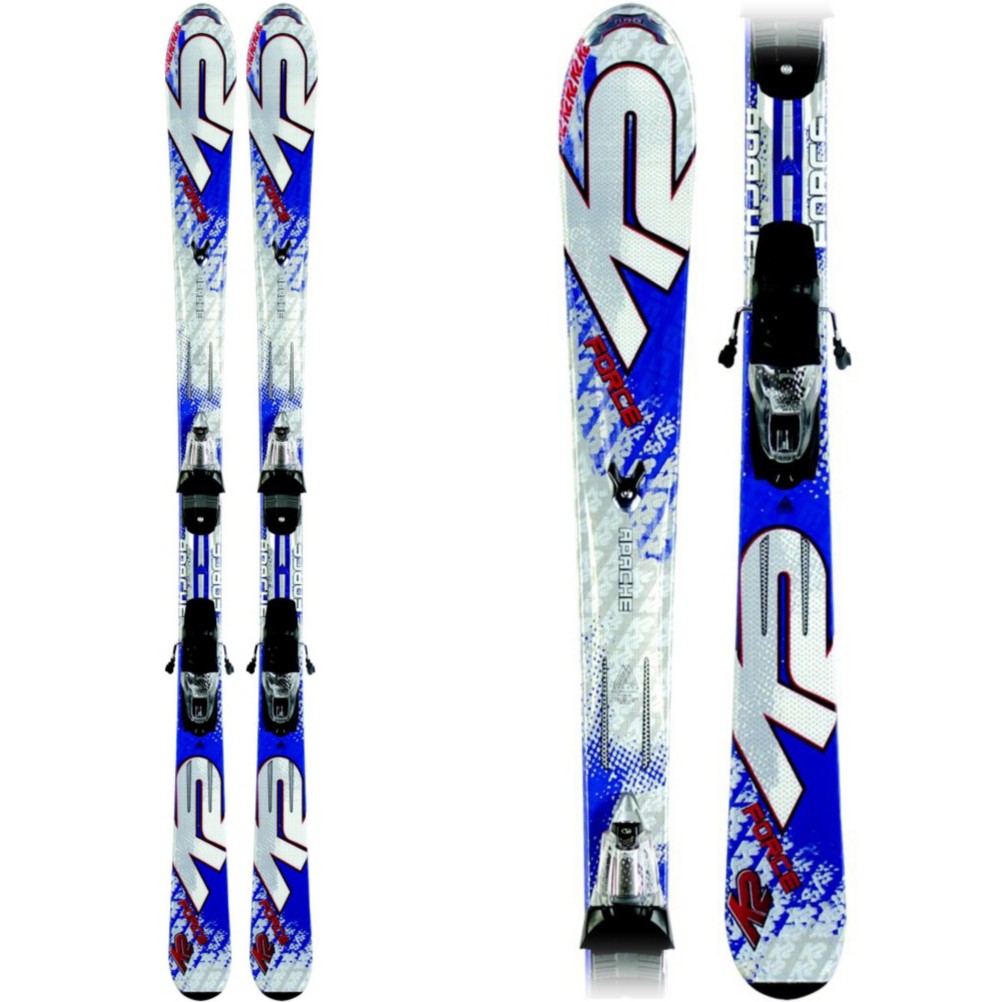 K2 Apache Force Skis with M2 10.0 Bindings 2010