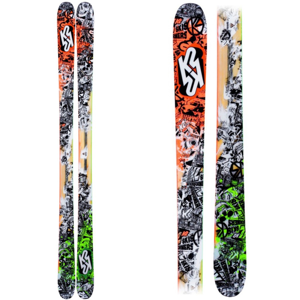 K2 Disorderly Twin Tip Skis 2010