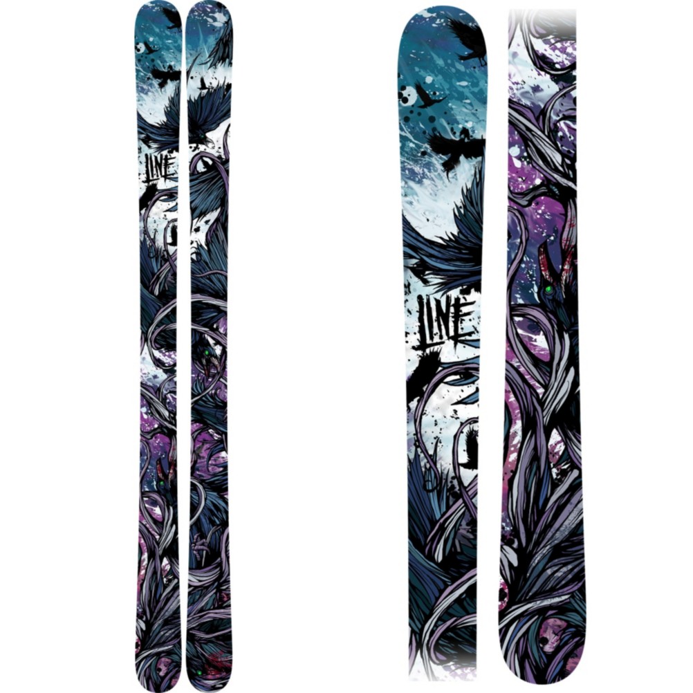 Line Chronic Cryptonite Twin Tip Skis 2010