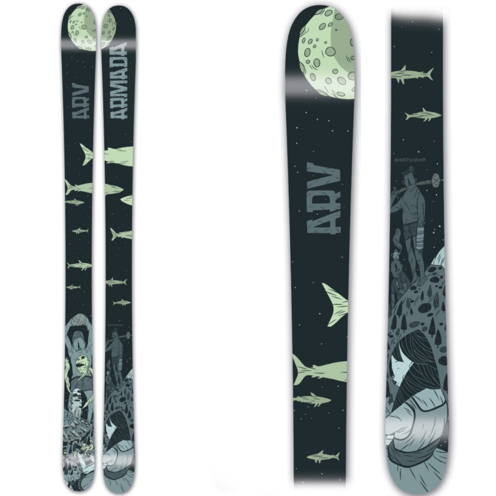 Armada ARV Twin Tip Skis 2010