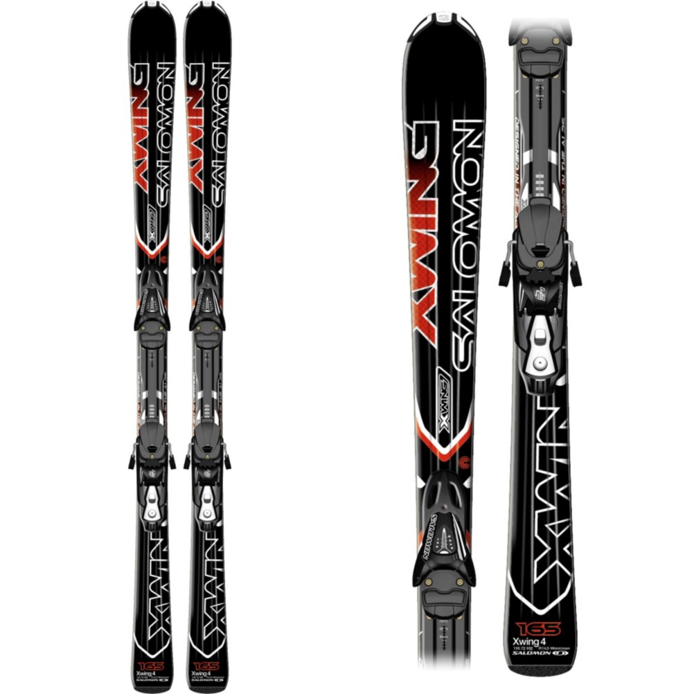 Salomon X-Wing 4 Skis with LZ9 Lightrak Bindings 2010