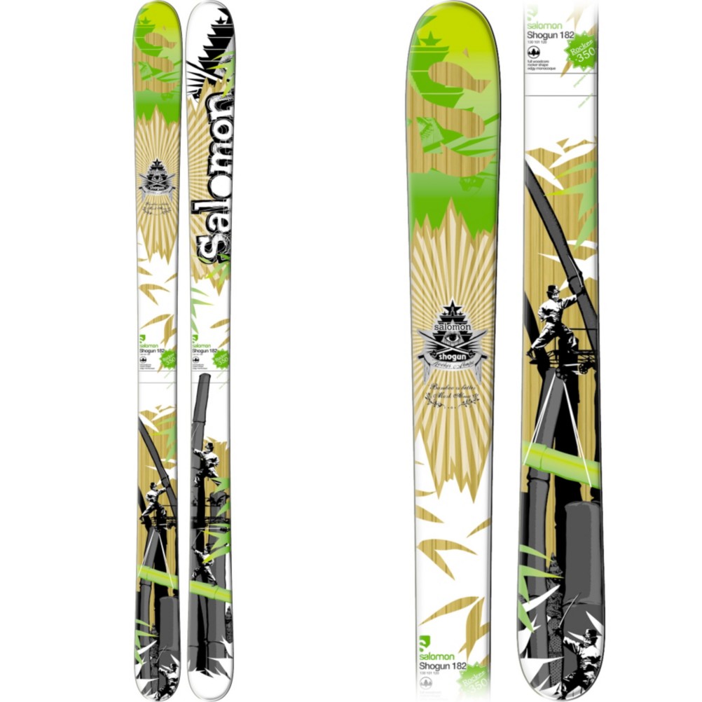 Salomon Shogun Powder Skis 2010