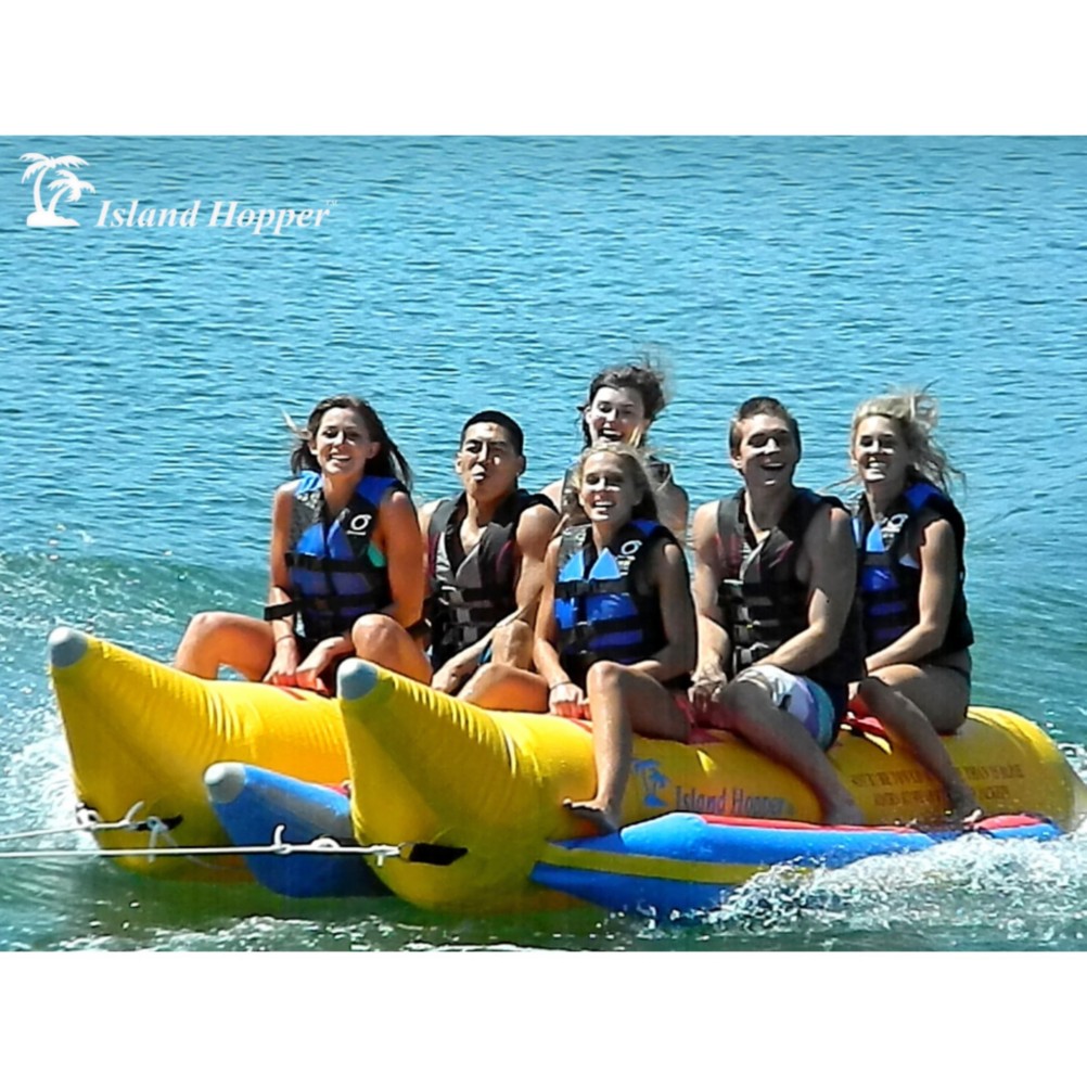 Island Hopper Towable Commercial Banana Boat - 6 Passenger Side-By-Side 2009