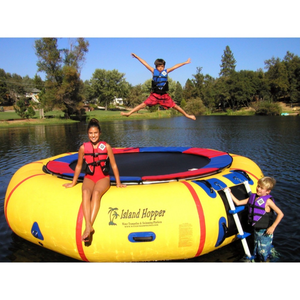 Island Hopper Classic 15 Foot Water Trampoline 2009