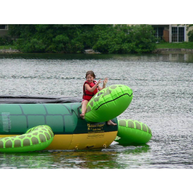 Island Hopper Turtle Jump 15 Foot Water Trampoline 2009