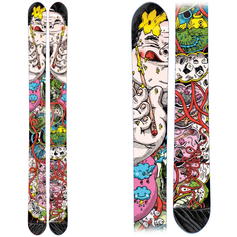Volkl Chopstick Powder Skis 2010