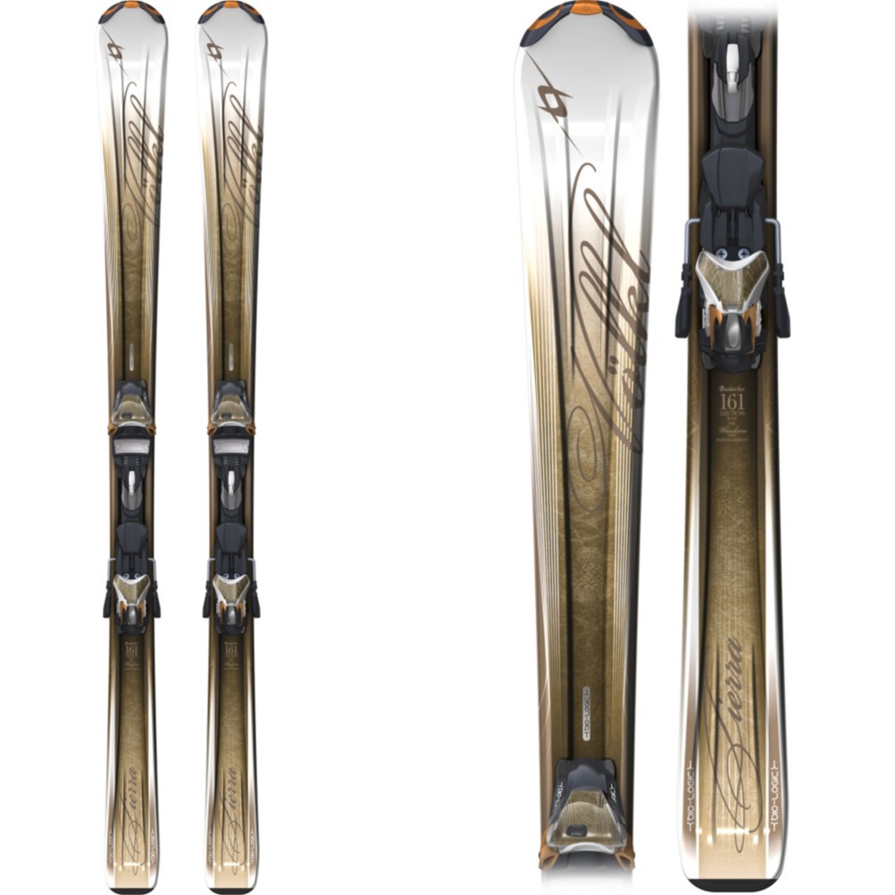 Volkl Attiva Tierra Womens Skis with iPT eMotion 11.0 TC Bindings 2010