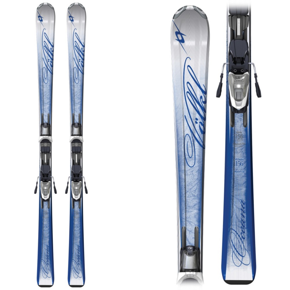 Volkl Attiva Oceana Womens Skis with Attiva Motion LT 10.0 Bindings 2010
