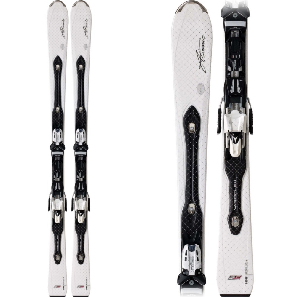 Atomic Doubledeck VF 75 Womens Skis with Neox 310 Bindings 2010