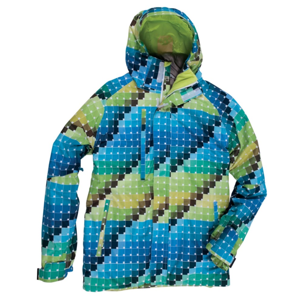 686 ACC Pixel Mens Insulated Snowboard Jacket 2010
