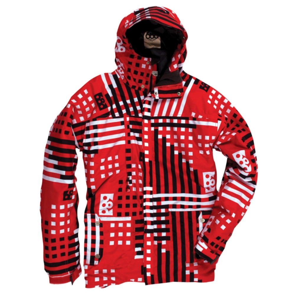 686 Mannual Grid Mens Insulated Snowboard Jacket 2010