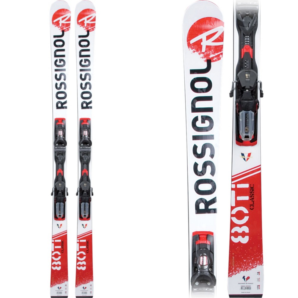 Rossignol Classic 80 Ti Skis with Axial2 120 Bindings 2010