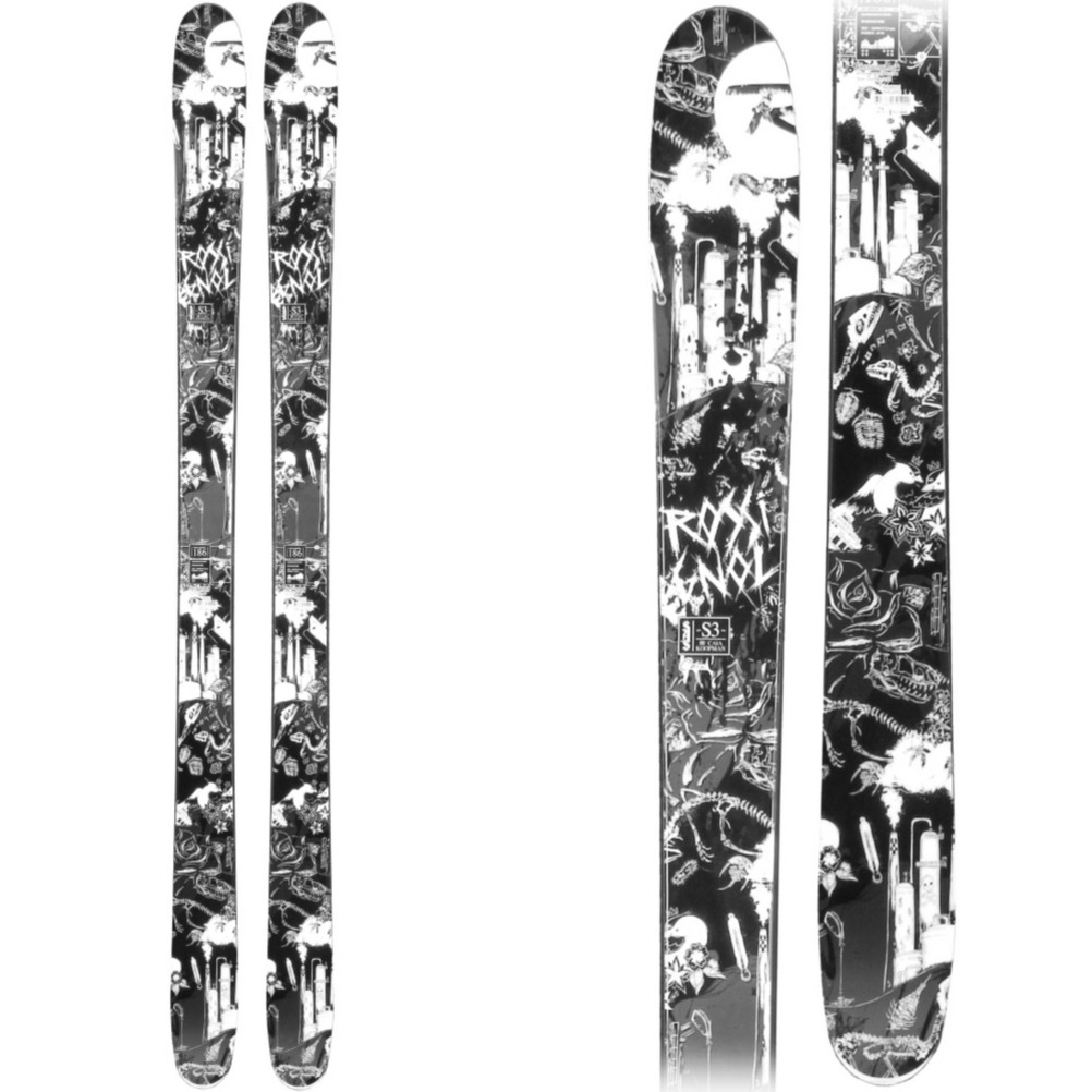 Rossignol S3 Koopman Twin Tip Skis 2010