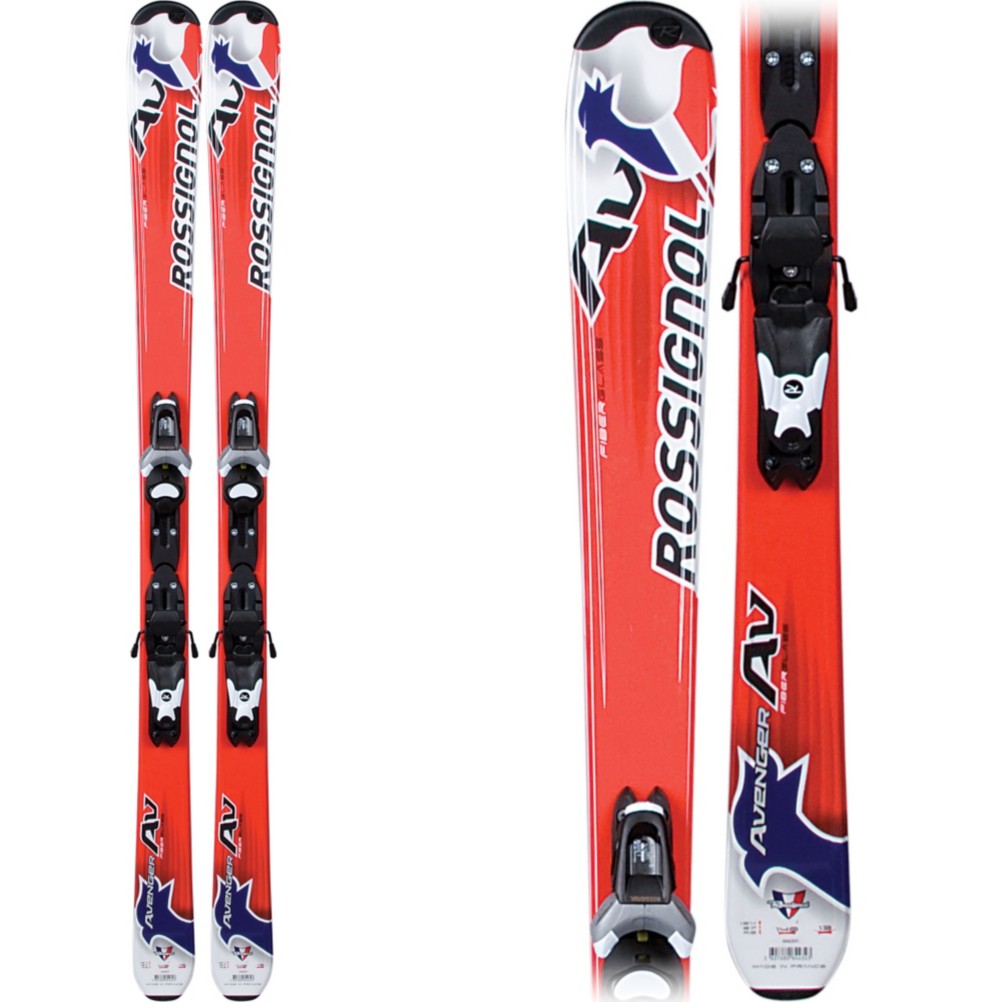 Rossignol Avenger AV Jr Kids Skis with Comp J Bindings 2010