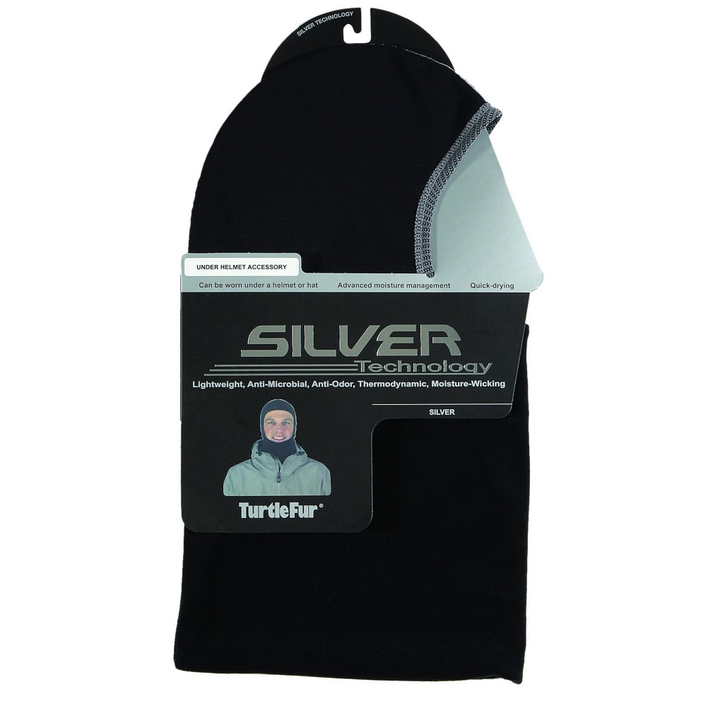 Turtle Fur Silver Thermal Micro Fur Shellaclava Head Warmer - Adult 2010