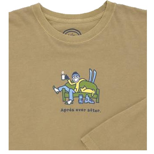 Life Is Good Apres Ever After Long Sleeved Shirt - Mens 2010