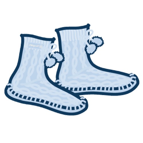 Life Is Good Snuggle Slipper Socks - Womens 2010