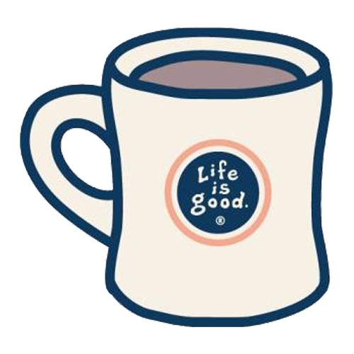 Life Is Good Good Home Diner Mug 2010