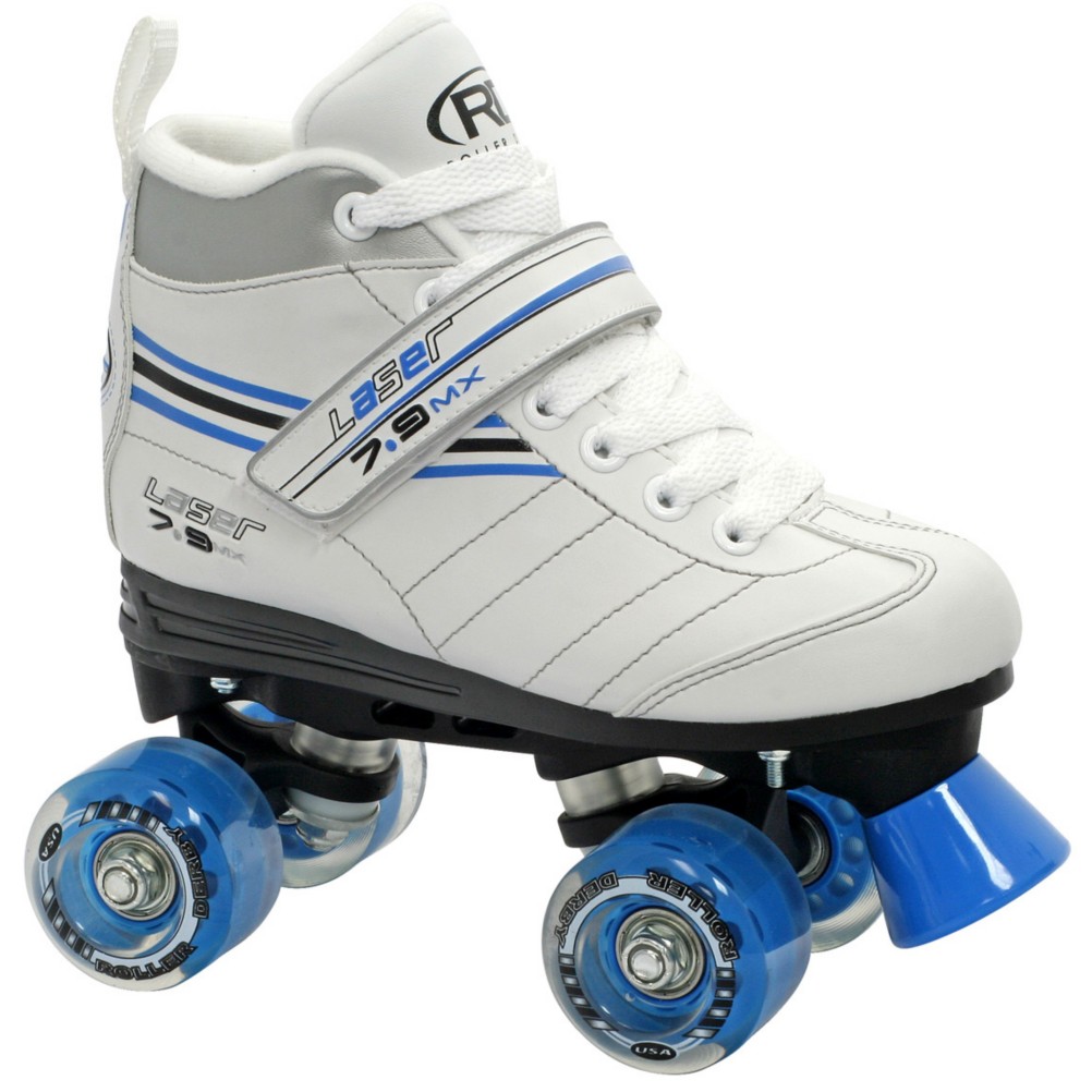 Roller Derby Laser 7.9 MX Girls Speed Roller Skates 2009