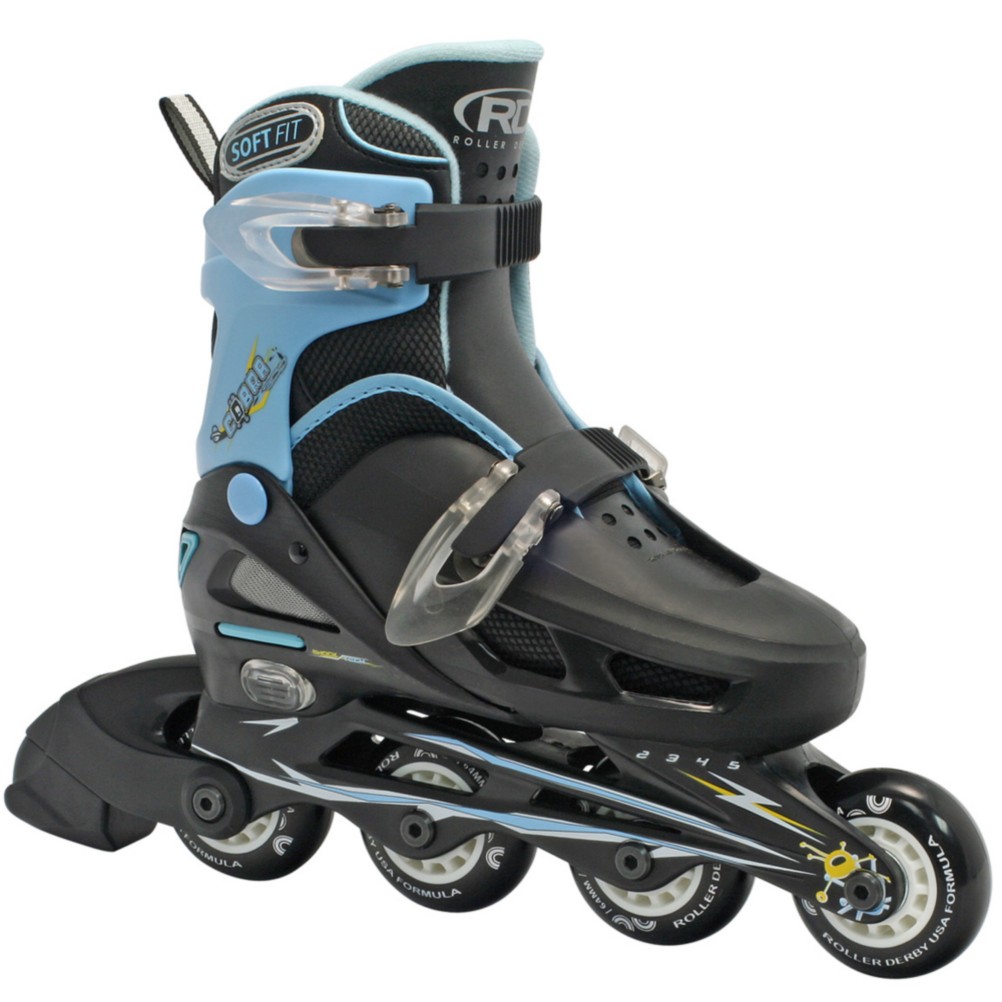 Roller Derby Cobra Adjustable Kids Inline Skates 2009