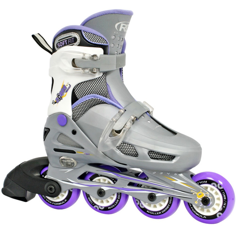Roller Derby Cobra Adjustable Girls Inline Skates 2009