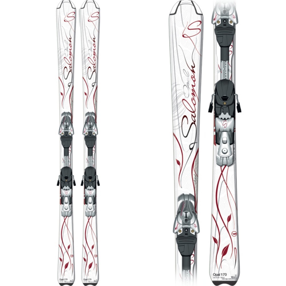 Salomon Origins Opal Womens Skis with 711 ST Bindings 2009
