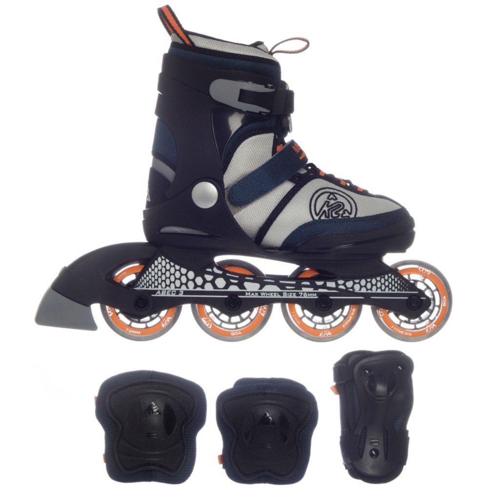 K2 Merlin Jr Adjustable Kids Inline Skates 2010