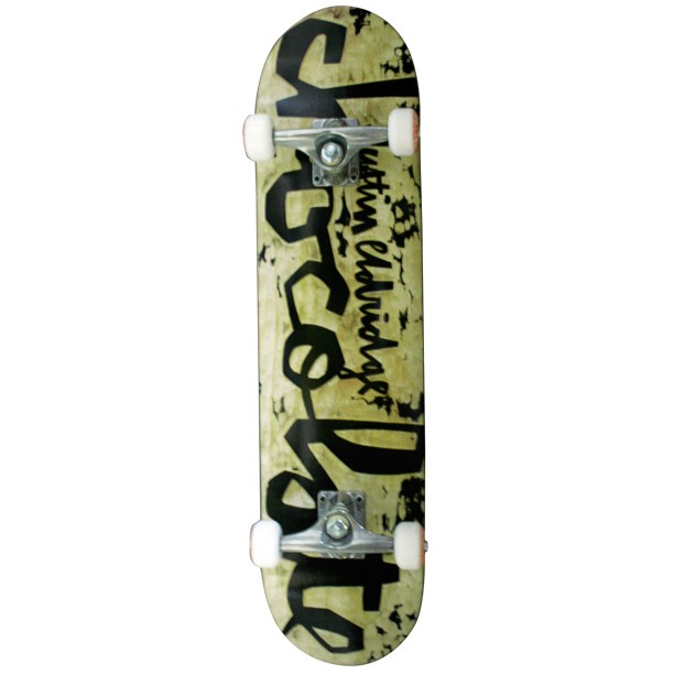 Chocolate Eldridge Woodcut Skateboard 2010