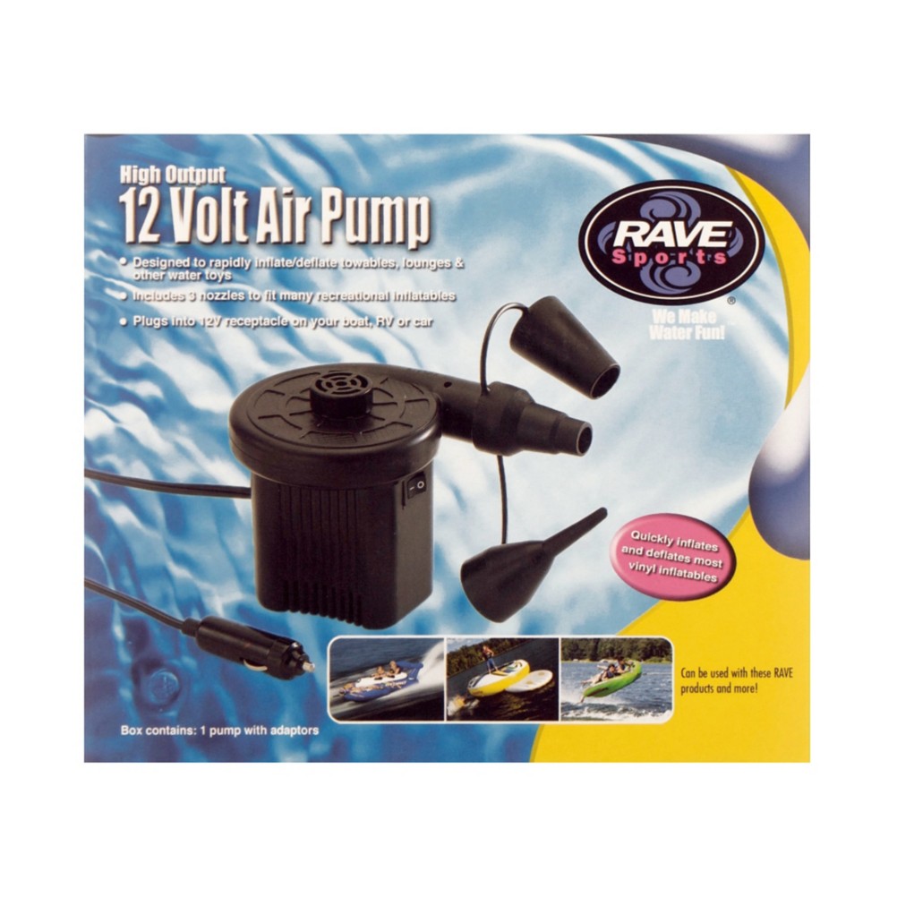 Rave 12 Volt High Output Inflator Pump 2010
