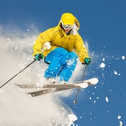 Men's Expert Twin Tip Big Mountain Ski Packages
