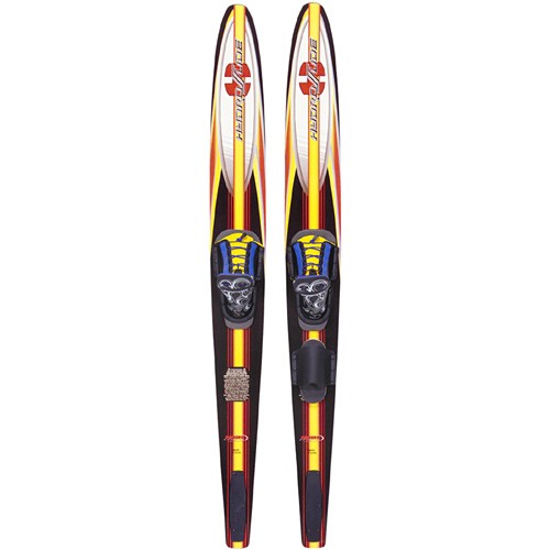 Hydroslide Adult Deluxe Combo Water Skis with Lace up Bindings 2009