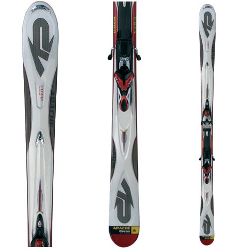 K2 Apache Recon Skis with K2/Marker Piston M1 14.0 / 12.0 Bindings
